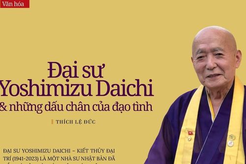 Đại sư Yoshimizu Daichi và những dấu chân của đạo tình