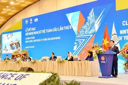 Chủ tịch Quốc hội Vương Đình Huệ: Khẳng định cam kết và hành động của nghị sĩ trẻ và IPU đẩy nhanh việc thực hiện các Mục tiêu phát triển bền vững
