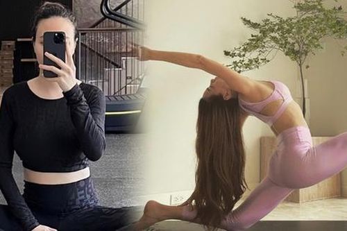 Hà Hồ, Đàm Thu Trang và các mẹ bỉm Vbiz chăm tập yoga sau sinh: Không những giảm cân mà còn được thêm loạt lợi ích