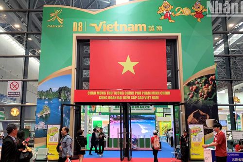Ấn tượng gian hàng Việt Nam tại Hội chợ CAEXPO