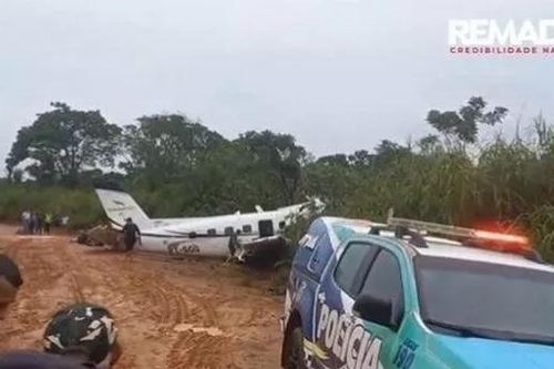Máy bay rơi giữa trời mưa lớn ở Brazil, 14 người thiệt mạng