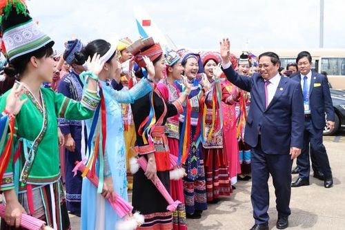 Thủ tướng Phạm Minh Chính về Hà Nội, kết thúc tốt đẹp chuyến công tác dự Hội chợ CAEXPO tại Trung Quốc