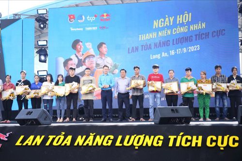 Sôi nổi Ngày hội 'Thanh niên công nhân - Lan tỏa năng lượng tích cực' khu vực Đồng bằng Sông Tiền