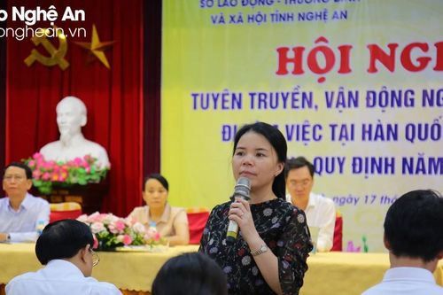 Tiếp tục vận động lao động cư trú bất hợp pháp tại Hàn Quốc về nước