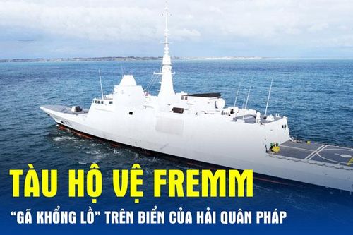 Clip: Tàu hộ vệ Fremm – 'Gã khổng lồ' trên biển của Hải quân Pháp