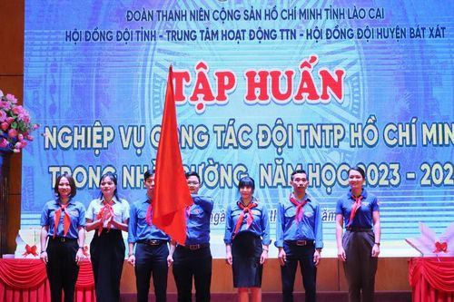 Tập huấn công tác Đội Thiếu niên tiền phong Hồ Chí Minh trong nhà trường năm học 2023 - 2024