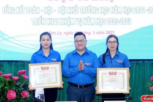 Tổng kết công tác đoàn, hội, đội khối trường học năm học 2022-2023