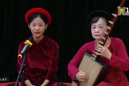 Bảo tồn phát huy giá trị di sản văn hóa Ca trù