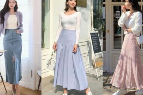 5 kiểu áo rất hợp để phối cùng chân váy dài