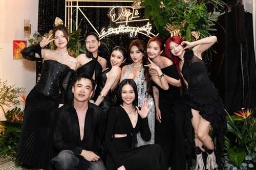 Ninh Dương Lan Ngọc, Liu Grace, CiiN đọ' sắc' tại tiệc sinh nhật sang chảnh