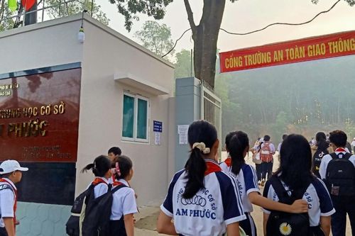 TP Biên Hòa, tỉnh Đồng Nai: Ra mắt mô hình 'Cổng trường an toàn giao thông'