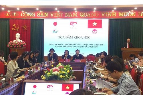 Tọa đàm về triển vọng hợp tác kinh tế Việt Nam-Nhật Bản