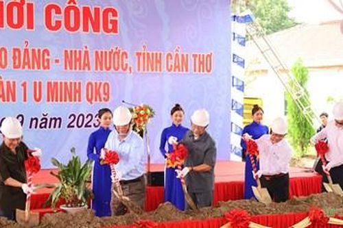 Cần Thơ: Khởi công Khu tưởng niệm Bác Hồ và các Anh hùng Liệt sĩ Trung đoàn 1 U Minh Quân khu 9
