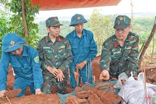Tỉnh Đắk Nông phát hiện, quy tập 2 bộ hài cốt liệt sĩ