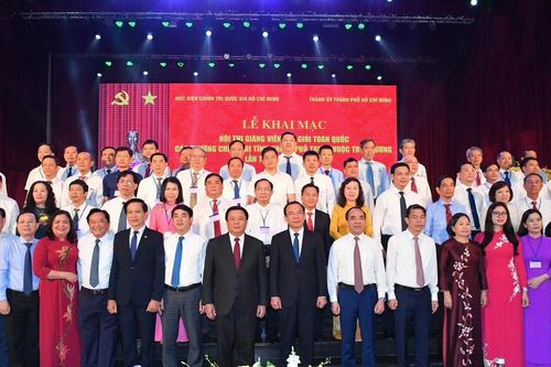 Khai mạc Hội thi Giảng viên dạy giỏi toàn quốc các trường chính trị