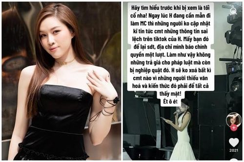 Bị réo tên vào đường dây bán dâm, 'nữ MC 3000 chữ' lên tiếng