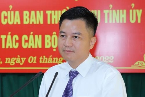 Bí thư Thị ủy Bỉm Sơn được điều chuyển làm phó giám đốc sở