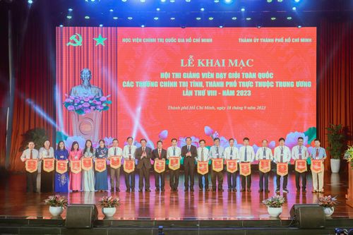 Khai mạc Hội thi Giảng viên dạy giỏi toàn quốc các trường chính trị