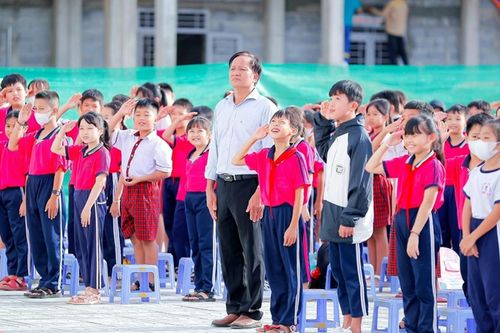 Khánh thành trường tiểu học tại khu tái định cư dự án sân bay Long Thành