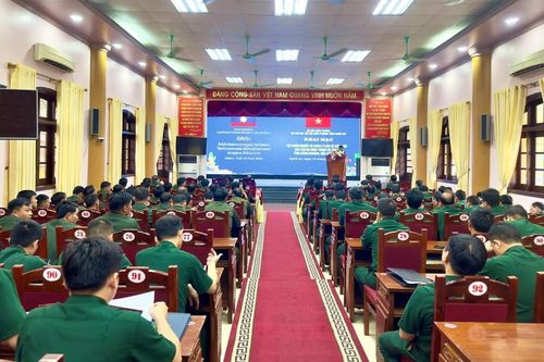 Tập huấn công tác quản lý biên giới cho cán bộ Biên phòng Lào