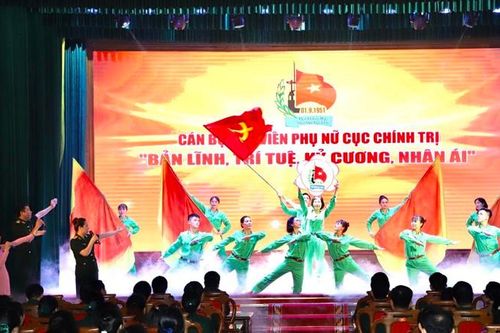 Phụ nữ Tổng cục hậu cần sôi nổi tranh tài trong Hội thi Cán bộ Hội phụ nữ giỏi