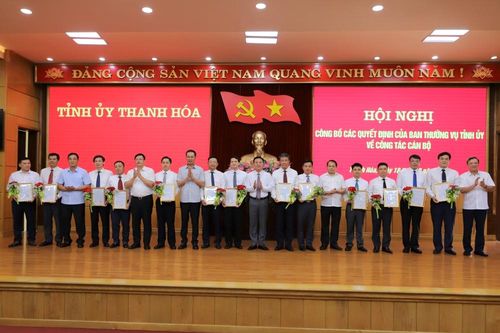 Ban Thường vụ Tỉnh ủy điều động, luân chuyển, bổ nhiệm cán bộ giữ các chức vụ chủ chốt ở các địa phương, đơn vị