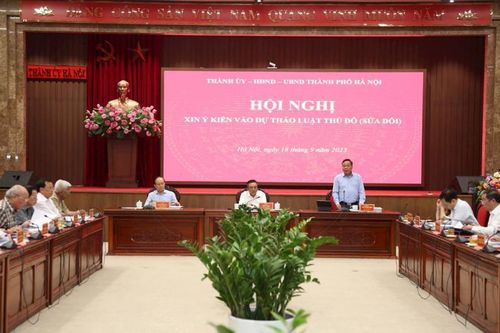 Cần hoàn thiện Dự thảo Luật Thủ đô (sửa đổi) theo hướng cô đọng, khái quát hơn