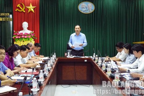 Kiểm tra việc thực hiện nhiệm vụ, kết luận, chỉ đạo của UBND tỉnh, lãnh đạo UBND tỉnh giao tại Ban Quản lý dự án đầu tư xây dựng tỉnh