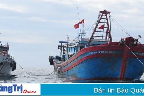 Tàu kiểm ngư Quảng Trị hư hỏng nặng nên không đáp ứng yêu cầu nhiệm vụ