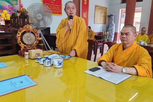 Thái Bình: Phổ biến chính sách pháp luật về tín ngưỡng tôn giáo đến chư Tăng Ni tại chùa Thánh Long