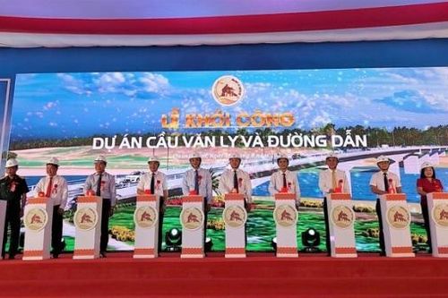 Quảng Nam: Khởi công Cầu Văn Ly vốn đầu tư 575 tỷ đồng