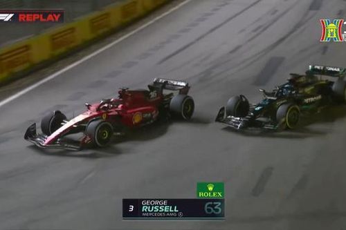 Carlos Sainz giành chiến thắng tại GP Singapore