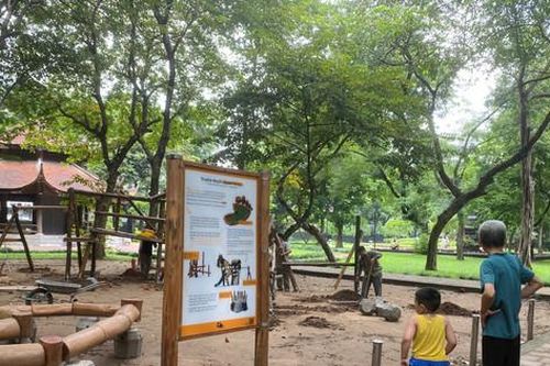 Sắp ra mắt sân chơi cộng đồng tại khu di tích Văn Miếu – Quốc Tử Giám
