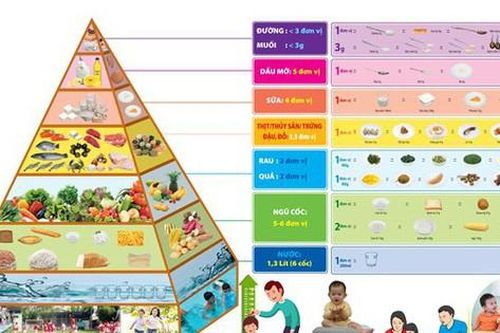 Tháp dinh dưỡng đảm bảo đủ dưỡng chất cần thiết