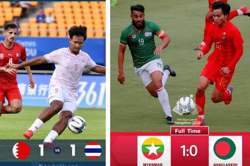 Thái Lan, Myanmar 'phả hơi nóng' lên Olympic Việt Nam