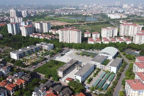 Điều chỉnh quy hoạch nâng tầng cao trường học tại quận Long Biên