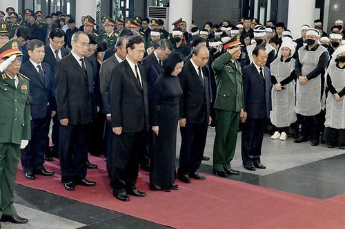 Tổ chức trọng thể Lễ tang Thượng tướng Nguyễn Chí Vịnh