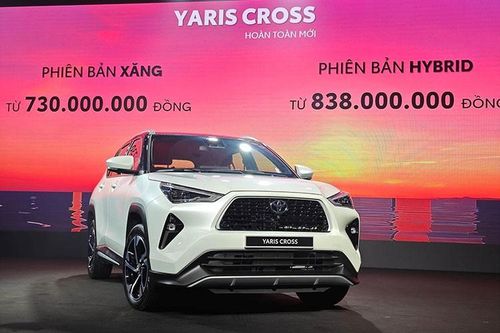 Toyota Yaris Cross từ 730 triệu tại Việt Nam, đắt ngang Mazda CX-5
