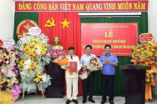 Viện KSND Đắk Nông có tân Viện trưởng