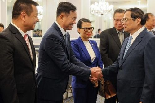 Thủ tướng Phạm Minh Chính ăn sáng làm việc với lãnh đạo các doanh nghiệp Việt kiều tiêu biểu tại San Francisco
