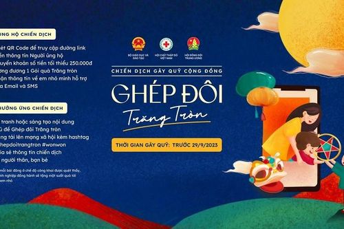 Phát động chiến dịch gây quỹ 'Ghép đôi trăng tròn'