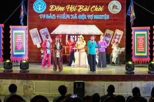 Quảng Nam: Độc đáo cách tuyên truyền BHXH qua nghệ thuật hát bài chòi
