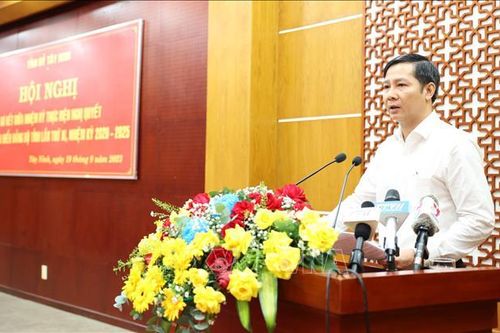 Tây Ninh nỗ lực thực hiện các chỉ tiêu Nghị quyết Đại hội Đảng bộ tỉnh lần thứ XI