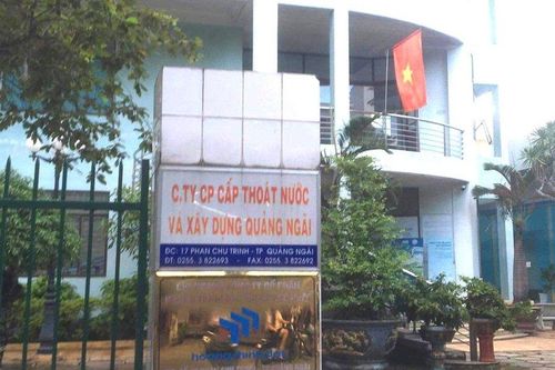 Cấp thoát nước và Xây dựng Quảng Ngãi đạt 63,6% kế hoạch lợi nhuận năm