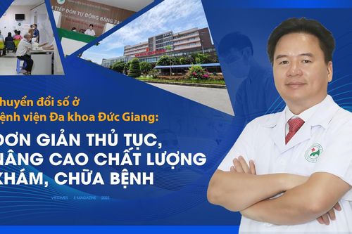 Chuyển đổi số ở Bệnh viện Đa khoa Đức Giang: Đơn giản thủ tục, nâng cao chất lượng khám, chữa bệnh