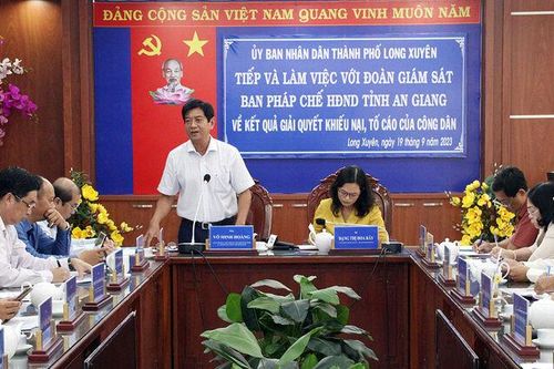 Giám sát kết quả giải quyết khiếu nại, tố cáo của công dân