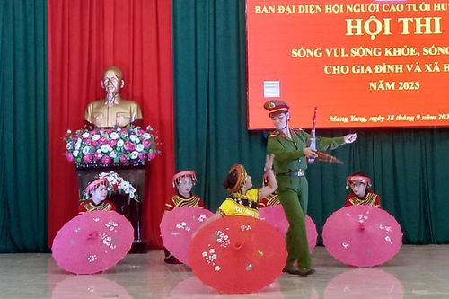 Xã Đak Ta Ley đạt giải nhất tại hội thi sống vui, sống khỏe