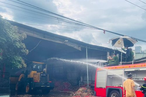 Phú Thiện: Cháy kho chứa mì tại thôn Plei Tăng A