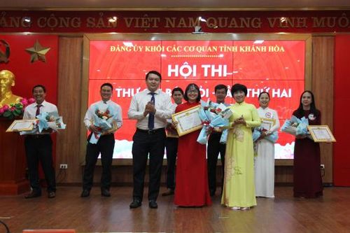 Đảng ủy Khối Các cơ quan tỉnh: 7 thí sinh tham gia Hội thi Bí thư chi bộ giỏi - Cụm thi số 8