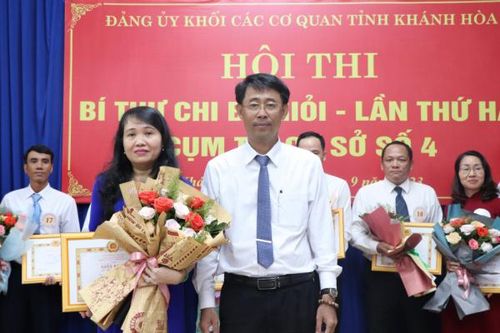 Đảng ủy Khối các cơ quan tỉnh: 17 thí sinh tham gia Hội thi Bí thư chi bộ giỏi - Cụm thi số 4